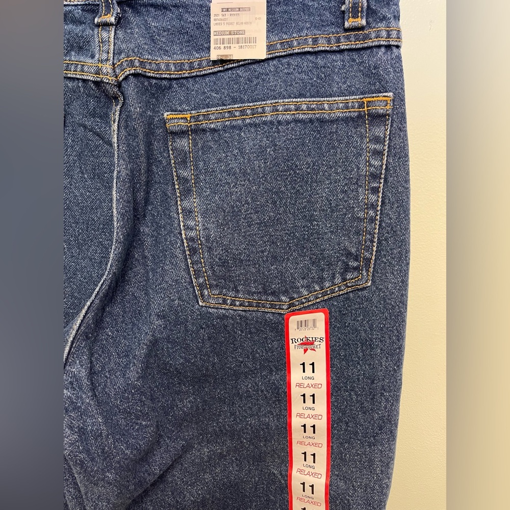 Rockies Relaxed Jeans Medium Stone - Picture 7 of 7